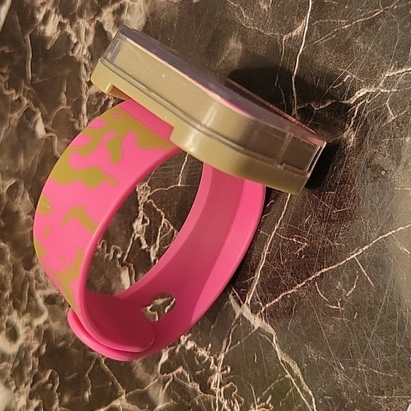 Sanrio MY MELODY Pink Camouflage TOY WATCH McDonalds Happy Meal Toy 2008 no time - Picture 2 of 5